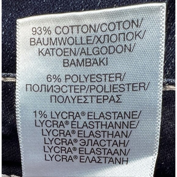 Silver Jeans Suki Denim Capri Blue Jeans Stretch Distressed Women's Plus Size 20 - Picture 12 of 12